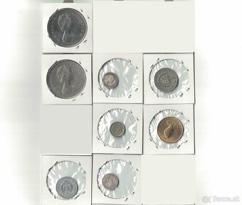 Zbierka svetových mincí - po kusoch -Ázia,Amerika,Afrika,Eur - 9