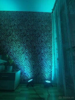 6ks led par reflektorov 180W RGB - 9