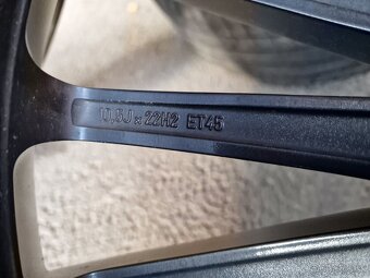 Mescedes GLS 166 R 22 sada kolies 5x112 10,5x22 ET 45 - 9