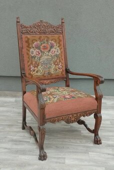 Kreslo renesančné. - 9