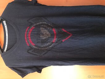 EMPORIO ARMANI crystal damske tricko M/L - 9