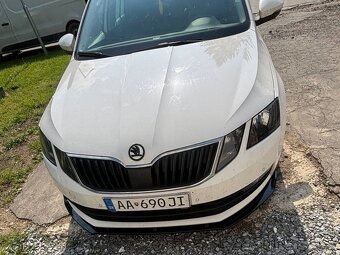 LIPKO SKODA OCTAVIA 3 FACELIFT SPOJLER PREDNÉHO NÁRAZNÍKU - 9