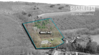Pozemok s chalupou v obci Podkylava o výmere 8852m2. - 9