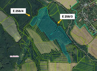 Kalnište – 6.264 m2 LESOV (Urbáru) - 9
