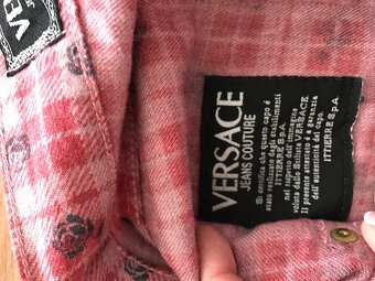 VERSACE originál luxusne/pánske nohavice w 34 XL - 9