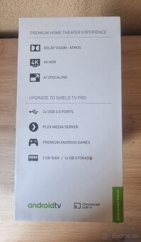 NVIDIA Shield TV Pro Stream domáce kino herná konzola - 9