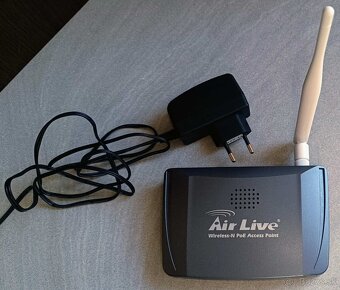 ✔️ OvisLink AirLive AP60 Wifi 150MBps +4x 100Mbit 802.11 bgn - 9