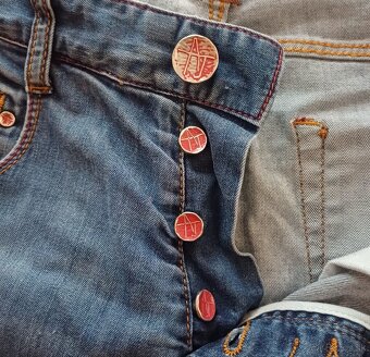 Armani jeans tenké strečové - 9