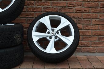 5x112 R18 Zimna sada Org. Audi A3 S3 8Y + 225/40 R18 Bridg. - 9
