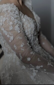 Svadobné šaty značky PRONOVIAS veľkosť S - 9