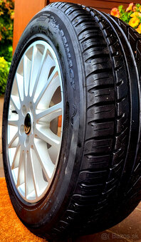 alu R16 5x100, VW Golf 4, Seat Leon, Octávia I., pneu 205/55 - 9