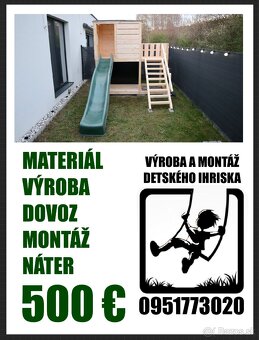 Detské ihriská a detské domčeky - 9