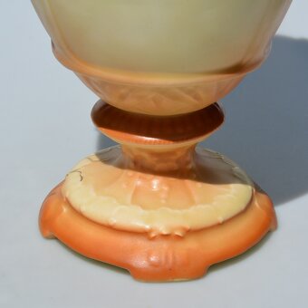 Starožitná veľká porcelánová váza - Maky - 9