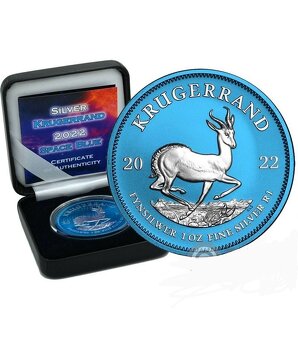 Investicne striebro mince minca Krugerrand 3 oz - 9