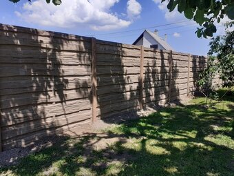 Betónový plot - 9