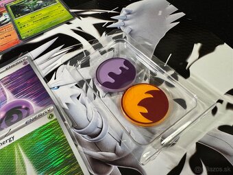 Pokemón Reshiram Album + 19x Vzácne Karty s EX + Darčeky - 9