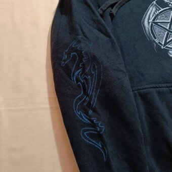 Spiral Direct Ice Dragon čierna mikina s kapucňou big logo L - 9