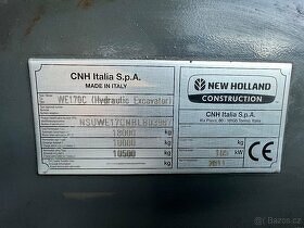 Kolový bagr New Holland WE 170 - 9