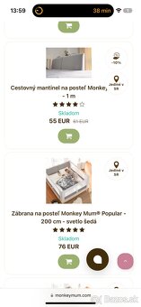 Predam zábranu na manželskú posteľ Monkey Mum - 9