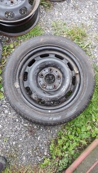 Plechové disky mercedes A 140 5x112 5.5j r15  5ks + rezerva - 9