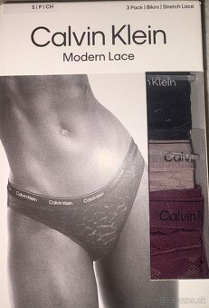 Nohavičky Calvin Klein 3-pack velkosť S…nové - 9