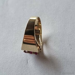 zlatý prsteň 585/1000 - 9