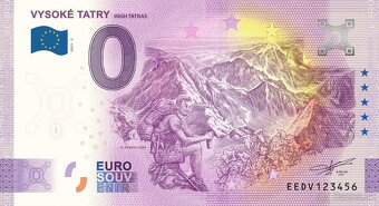 0 € / 0 euro souvenir bankovky 2023 - 9