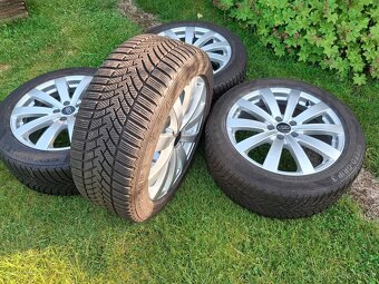 18" ALU 5x108 nové + zimné 235/50 r18 8mm TOP SADA - 9