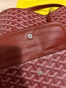 Goyard kabelka Bohéme Hobo - burgundy (GO4) - 9