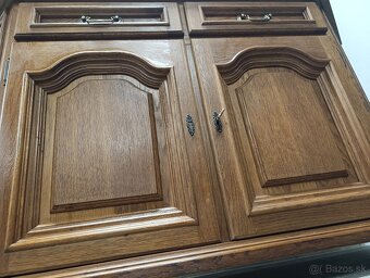 Rustikální kredenc, příborník, nábytek z masívu - 9