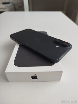 Iphone 16 black 256 GB, záruka 2 roky - 9