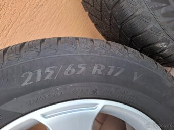 Sada zimných kolies 215/65 R17 V - 9
