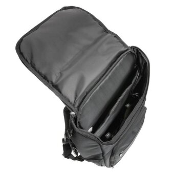 Batoh Swiss Peak Voyager čierny, obsah cca 30l - 9