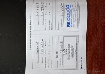 Hyundai i20 1.2 SERVISNÍ KNIHA benzín manuál 62 kw - 9