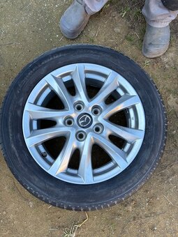 205/55 R16 letné pneumatiky a mazda disky - 9