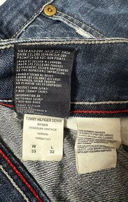 Pánske,kvalitné džínsy Tommy HILFIGER - veľkosť 33/32 - 9