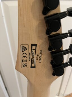 Ibanez RG7420EX Black - 9