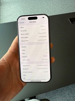 iPhone 16 Pro Black titan 128GB - 9