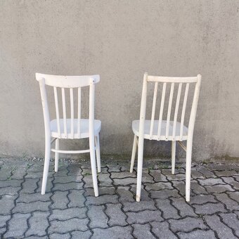 Retro stolicka THONET TON drevena Vintage vidiecka - 9