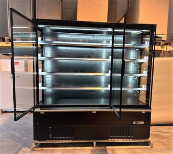 Cíladiaca vitrína 2m SLIM s agregátom - hľbka 60 cm - 9