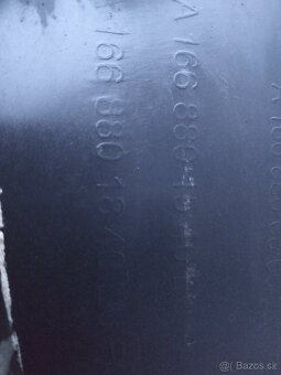 Mercedes benz GL W166 (X166) 2013 - 16' - zadní nárazník - 9