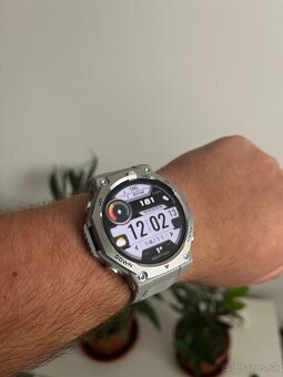 Strieborné smart hodinky s Amoled displejom - 9