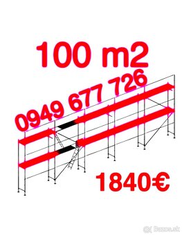 Predám lešenie kvalitne ,certifikované , pozink - 9