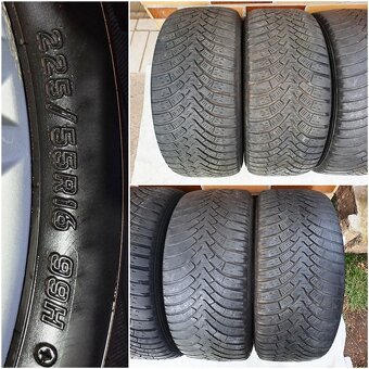 5x112 Originál Audi 4F0 071 496 666 225/55 R16 - 9