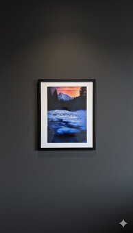 Fotobraz Kriváň vo farbe ohňa a ľadu - 9