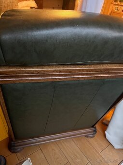 Kožená rustikálna sedacia suprava - 9