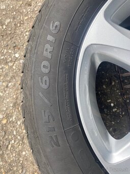 5x112 R16 6,5J ET45 CMS C12 + 215/60 R16 zimné - 9