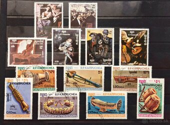 Známky Kambodža - 9