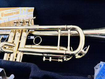 Predám novú B- Trúbku, Trumpeta kópia komplet s YAMAHA XENO, - 9