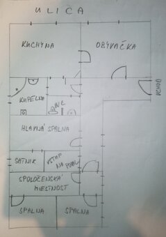 Rodinný dom v obci Horné Saliby TOP - 9